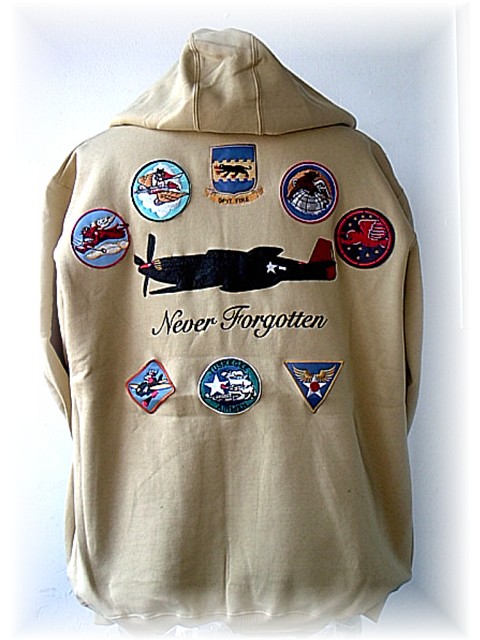 TUSKEGEE AIRMEN ZIP FRONT HOODIE